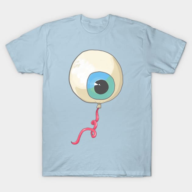 Balloon eye T-Shirt by Lhollowaydesign